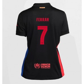 Barcelona Ferran Torres #7 Gostujuci Dres za Ženska 2024-25 Kratak Rukavima